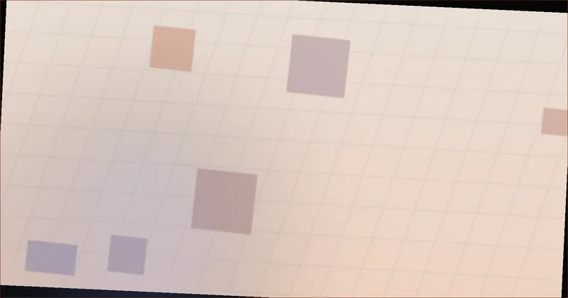 Warm orange grid pattern suggesting counted items on a page